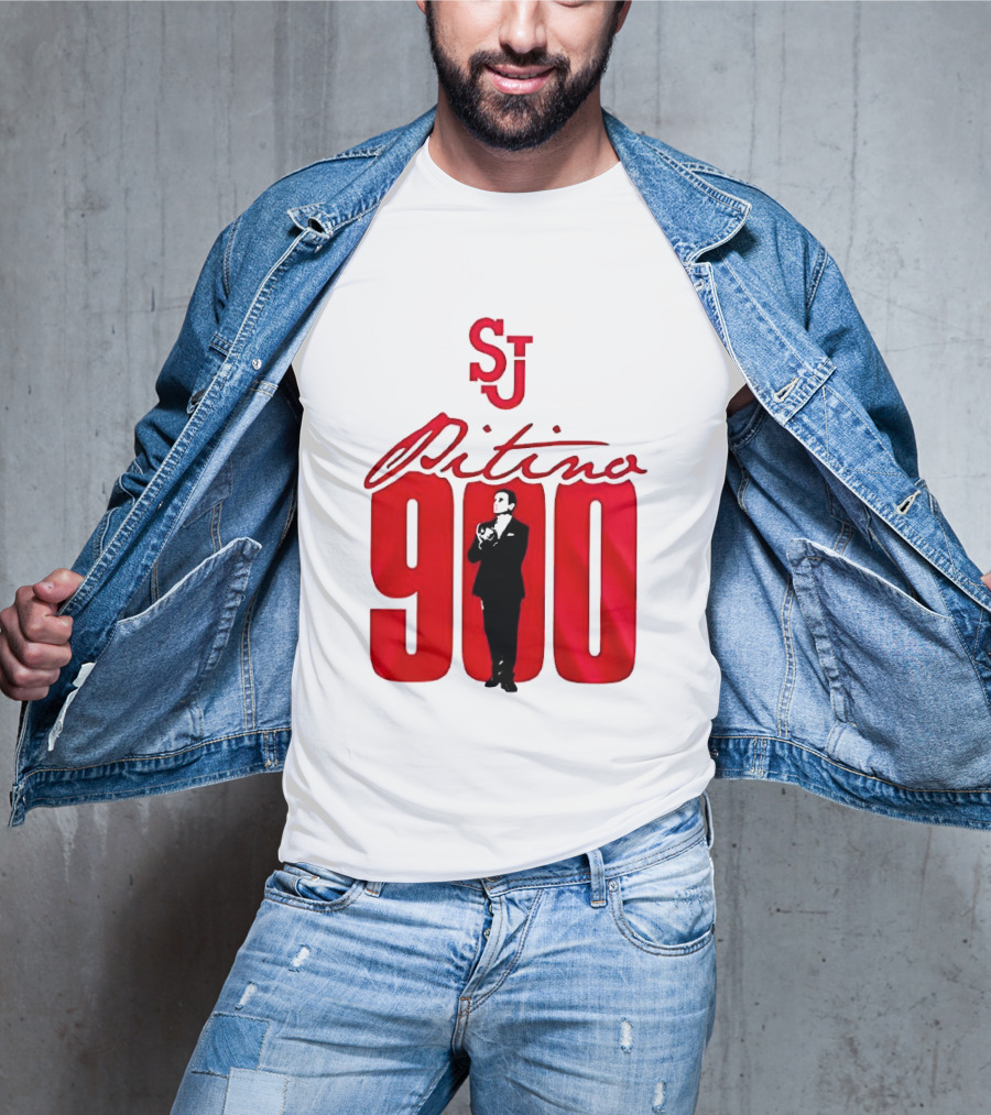 St. John's Rick Pitino 900 Victory Celebration 2026 T-Shirt