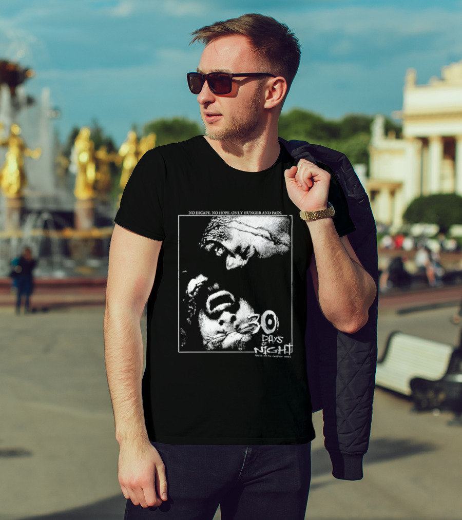 30 Days Of Night No Escape No Hope Only Hunger And Pain Graphic Novel Horror T-Shirt