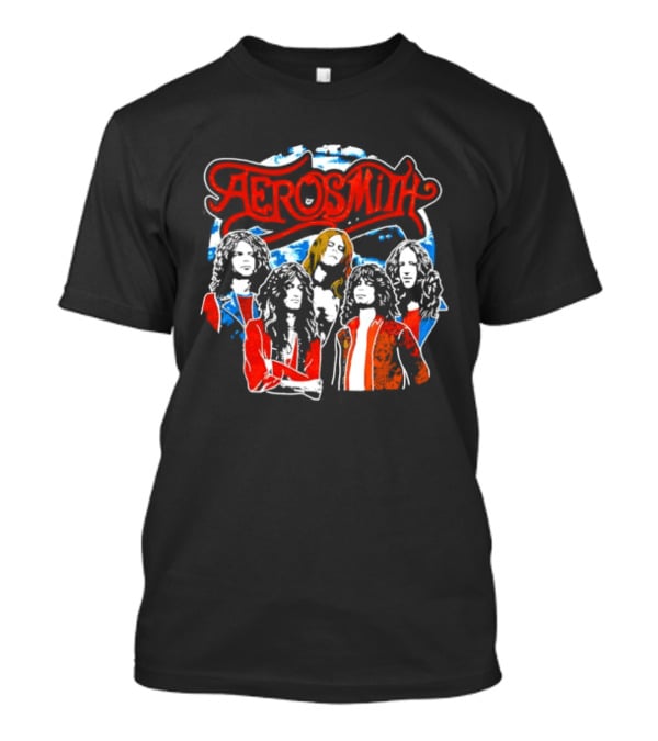 Aerosmith Band Vintage Art The Legendary Debut T-Shirt