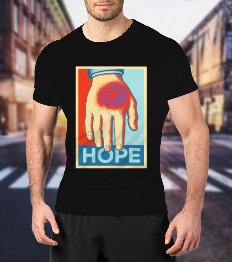 Trump Hope Hand Pop Art Style Springs Eternal T-Shirt