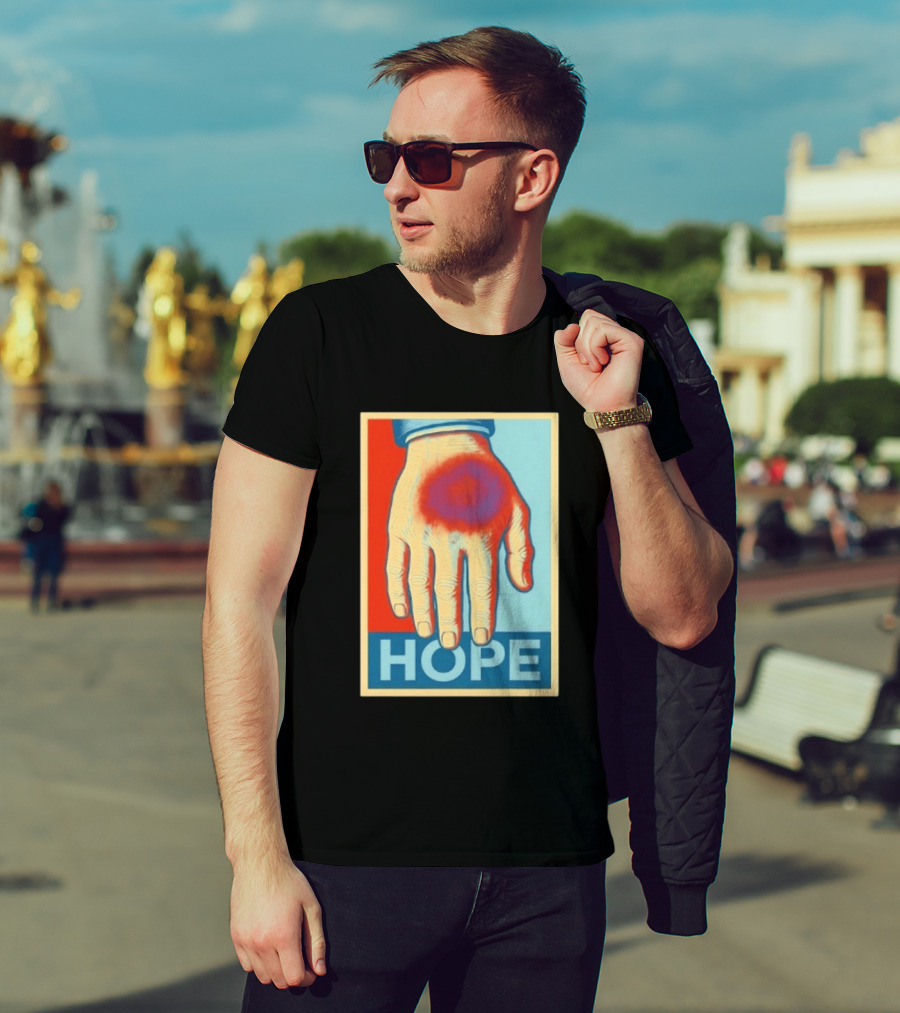 Trump Hope Hand Pop Art Style Springs Eternal T-Shirt