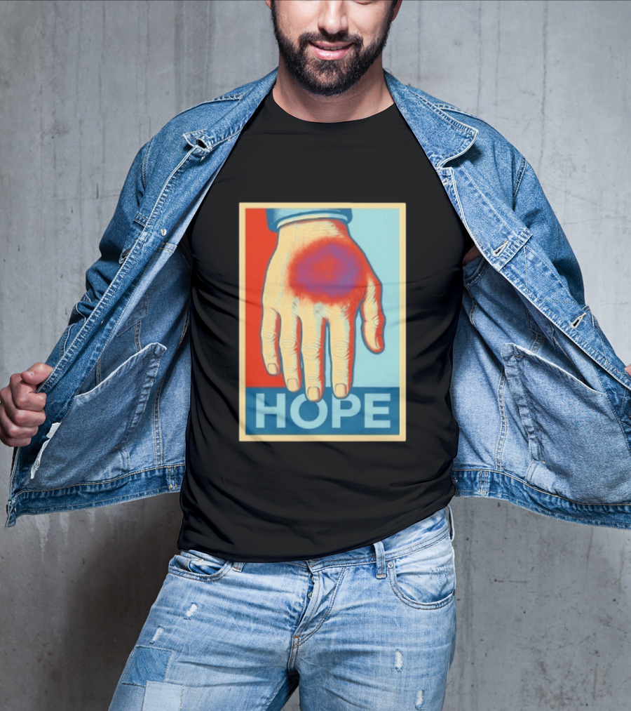 Trump Hope Hand Pop Art Style Springs Eternal T-Shirt