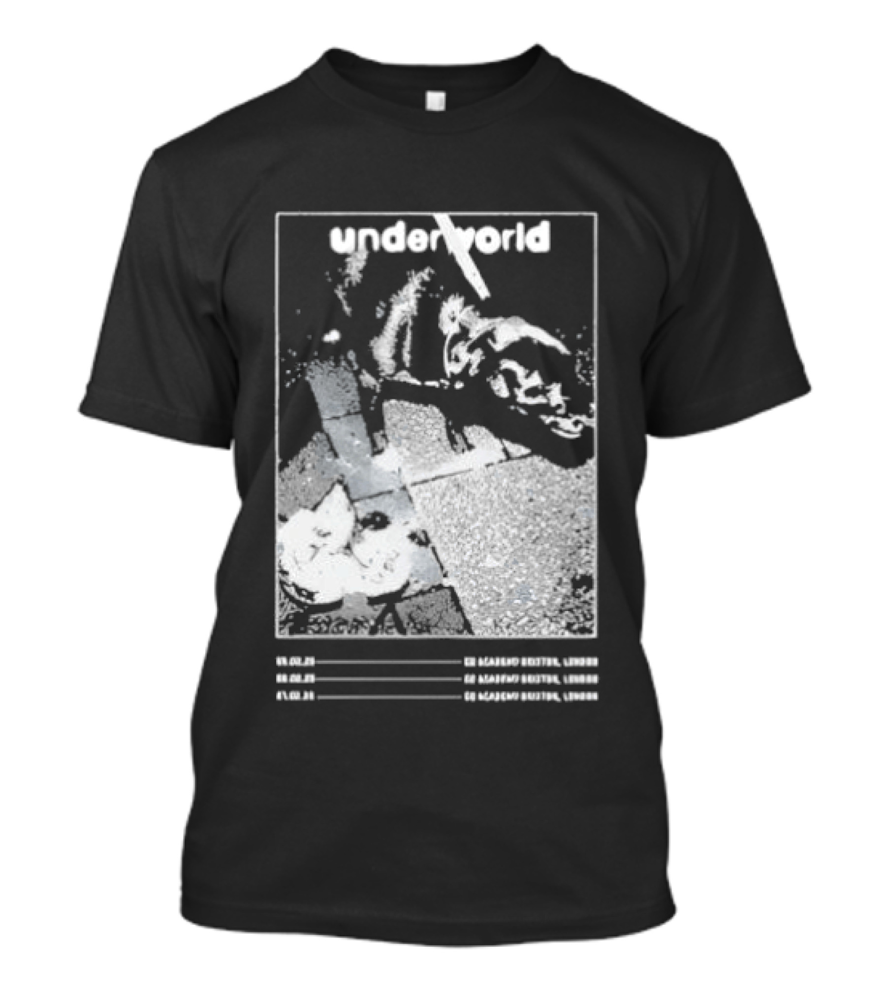 Underworld 2026 Tour Dates Event T-Shirt