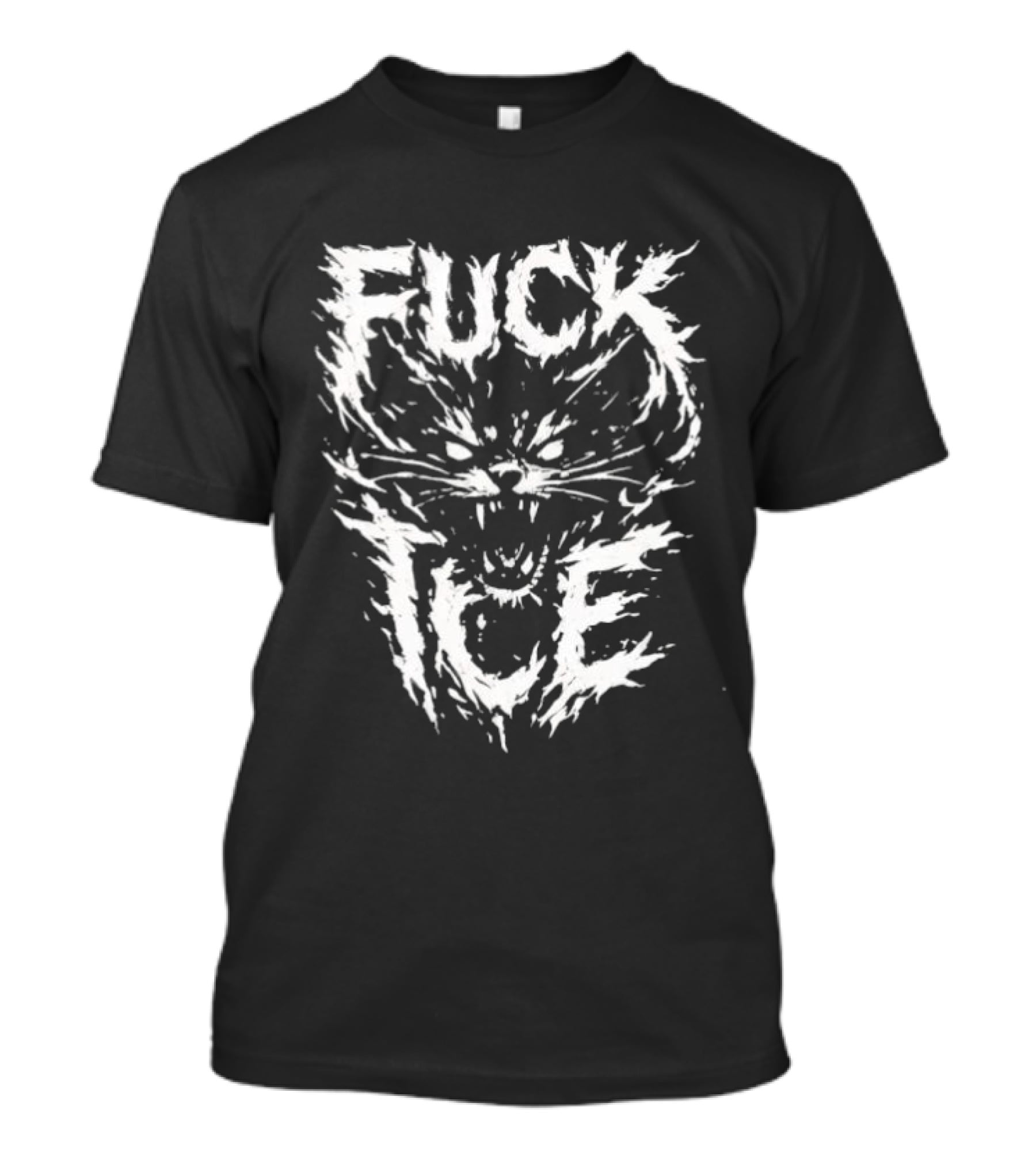Feral Cat Fuck ICE T-Shirt