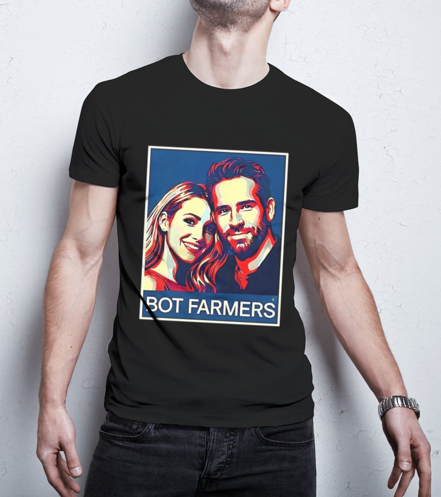 BOT FARMERS Hope Obama T-Shirt