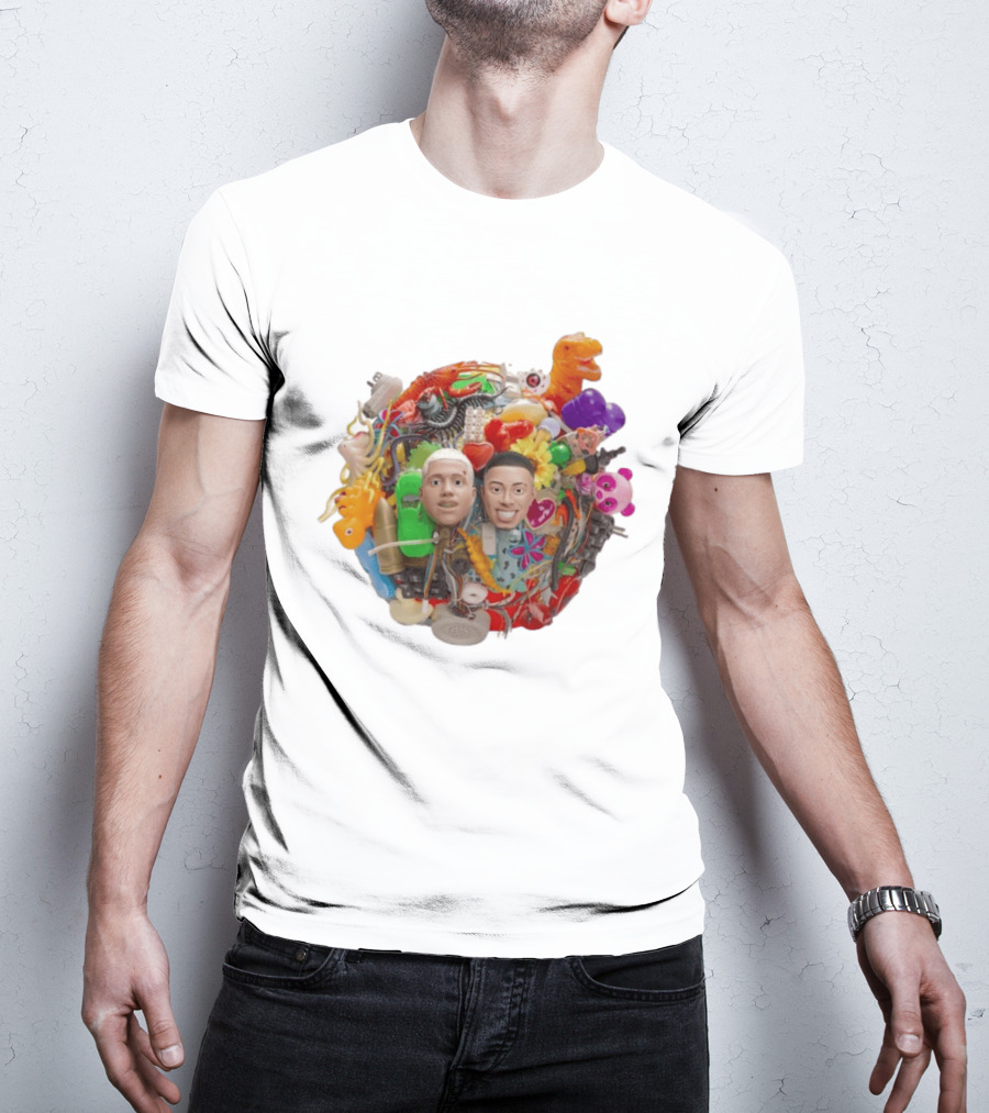 Camiseta Colapso Global TETO WIU Eclectic Toy Collage T-Shirt