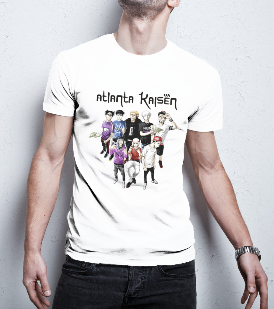 Atlanta Kaisën Jujutsu Kaisen Anime Characters Fan T-Shirt