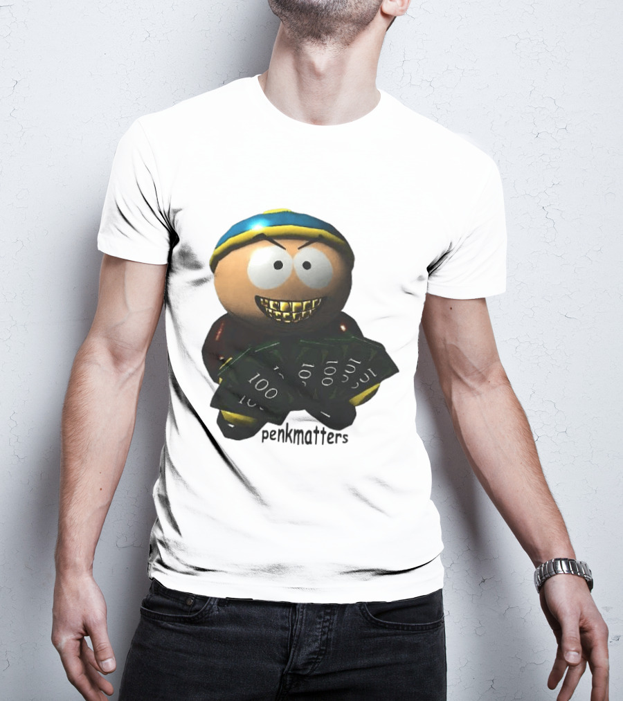 Eric Cartman Penkmatters Money Grinning South Park T-Shirt