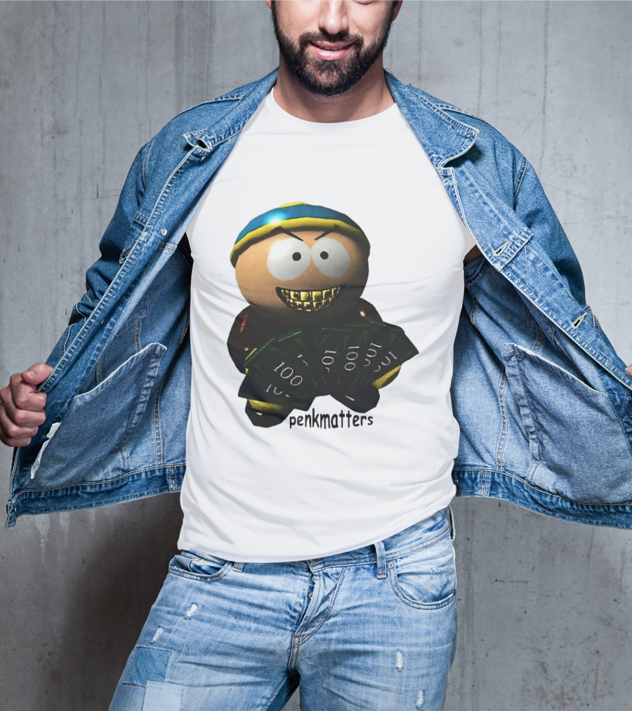 Eric Cartman Penkmatters Money Grinning South Park T-Shirt