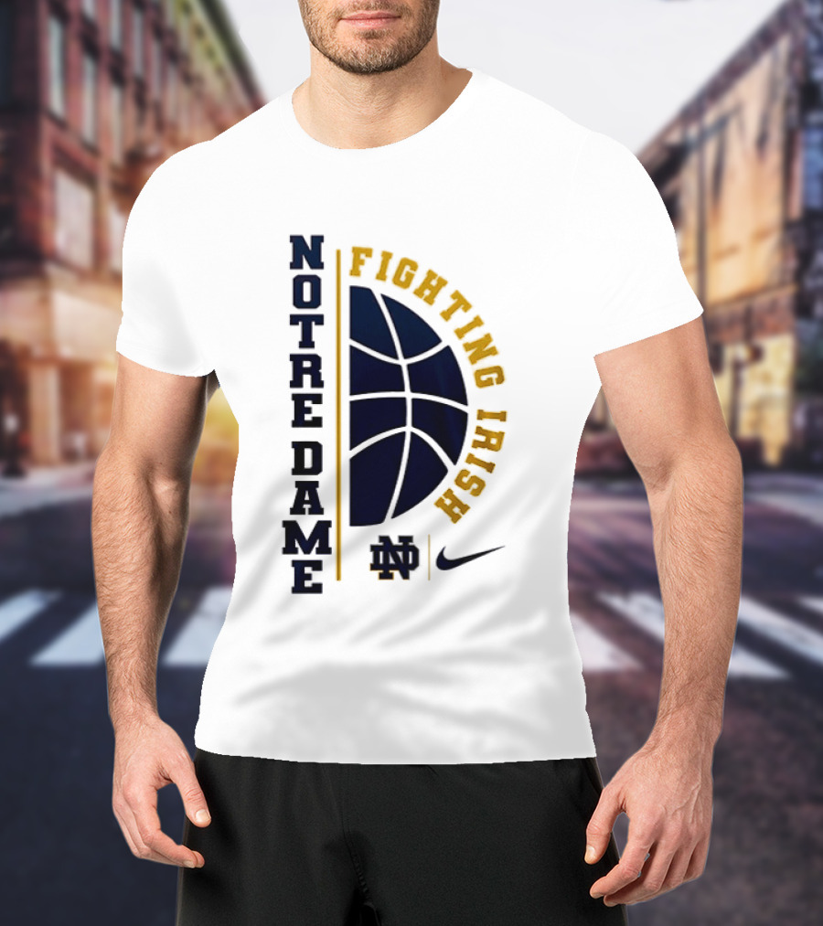 Notre Dame Fighting Irish Basketball Nike Collaboration Go Irish T-Shirt