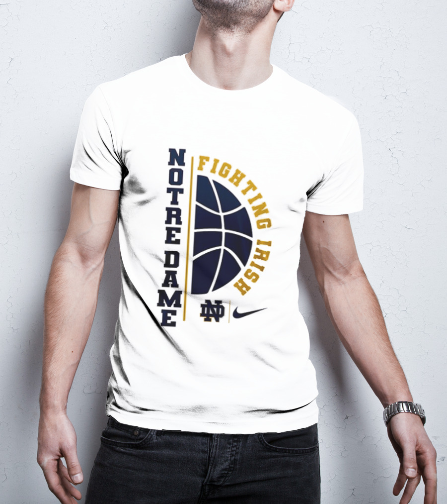 Notre Dame Fighting Irish Basketball Nike Collaboration Go Irish T-Shirt