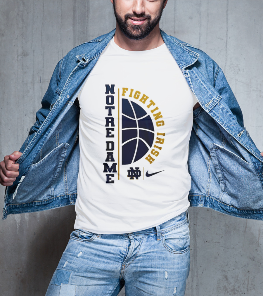 Notre Dame Fighting Irish Basketball Nike Collaboration Go Irish T-Shirt