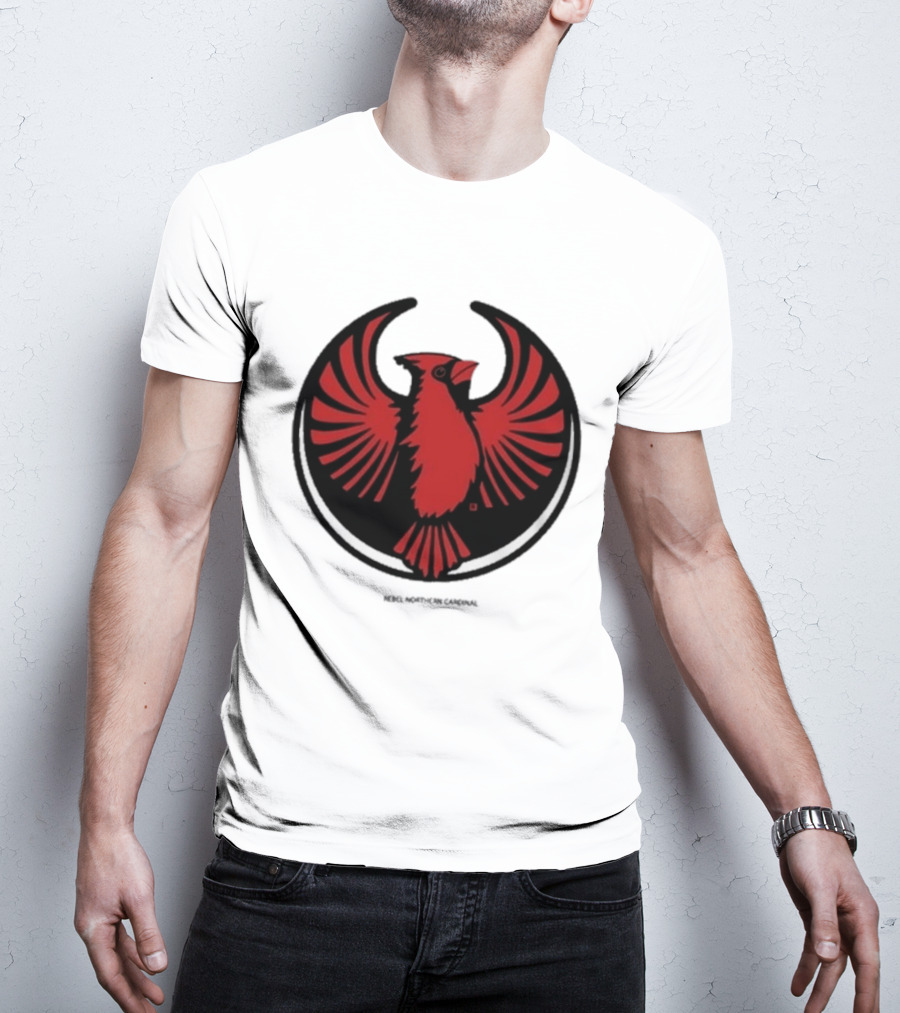Rebel Northern Cardinal Alliance Heavyweight Bird T-Shirt