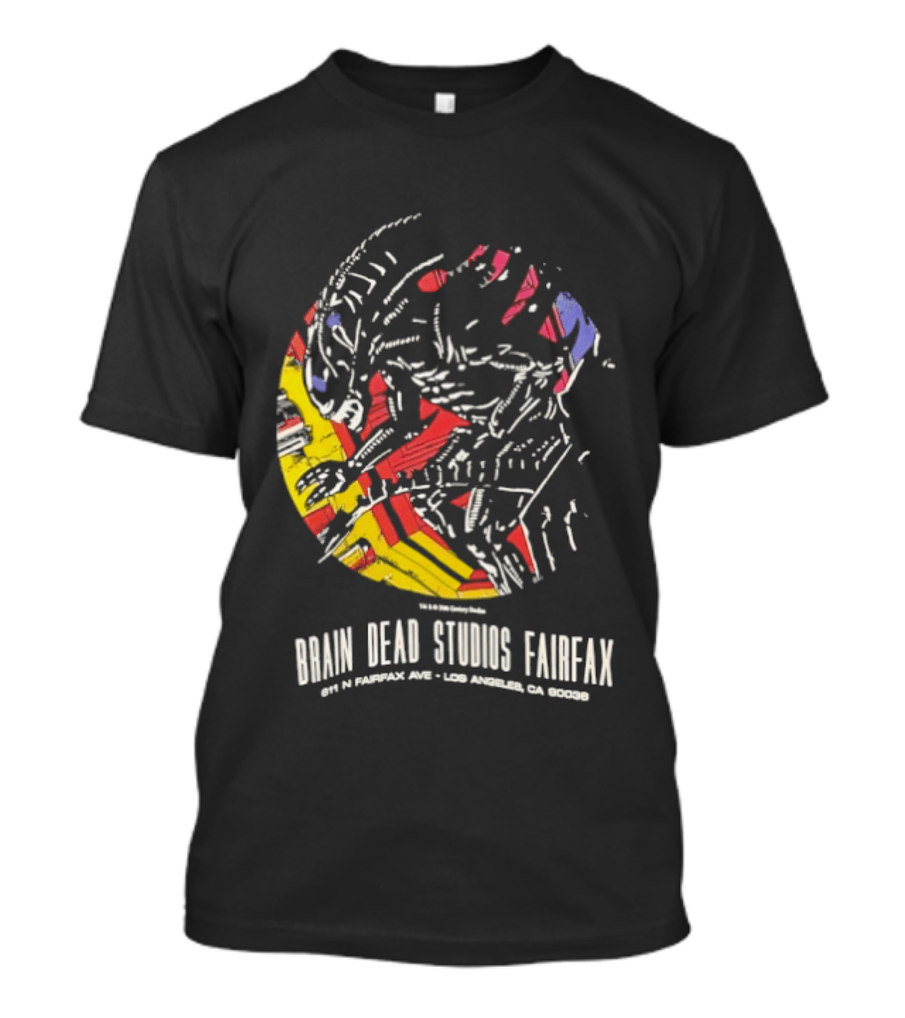 Brain Dead Studios Fairfax Alien One To Another Aug 4 Los Angeles CA RSVP T-Shirt