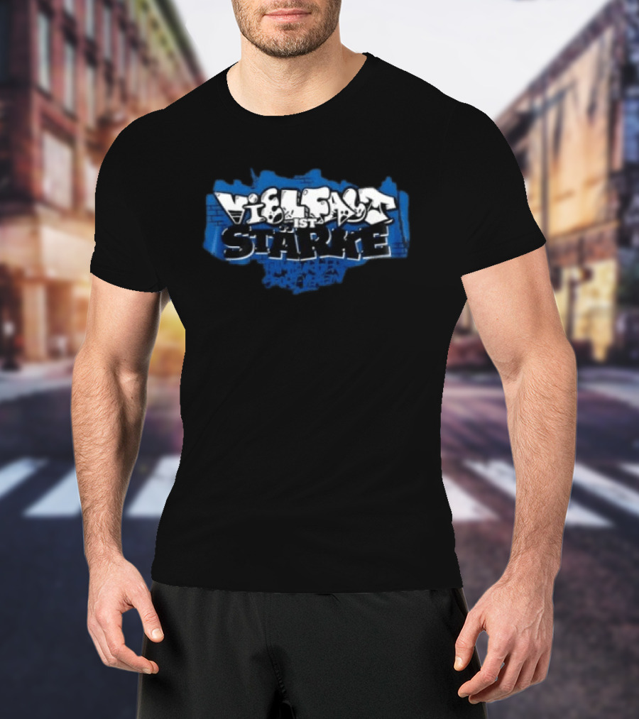 Vielfalt Ist Starke Hamburger SV Graffiti T-Shirt