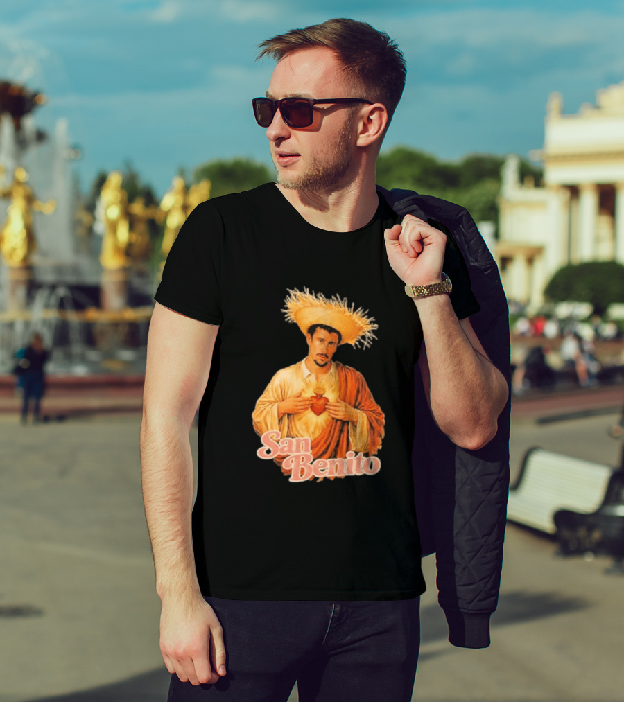 San Benito Bad Bunny Sacred Heart Aura T-Shirt