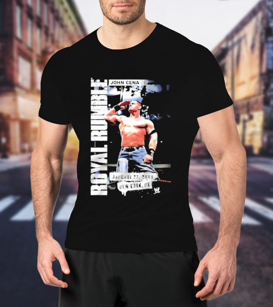 Royal Rumble 2008 John Cena T-Shirt