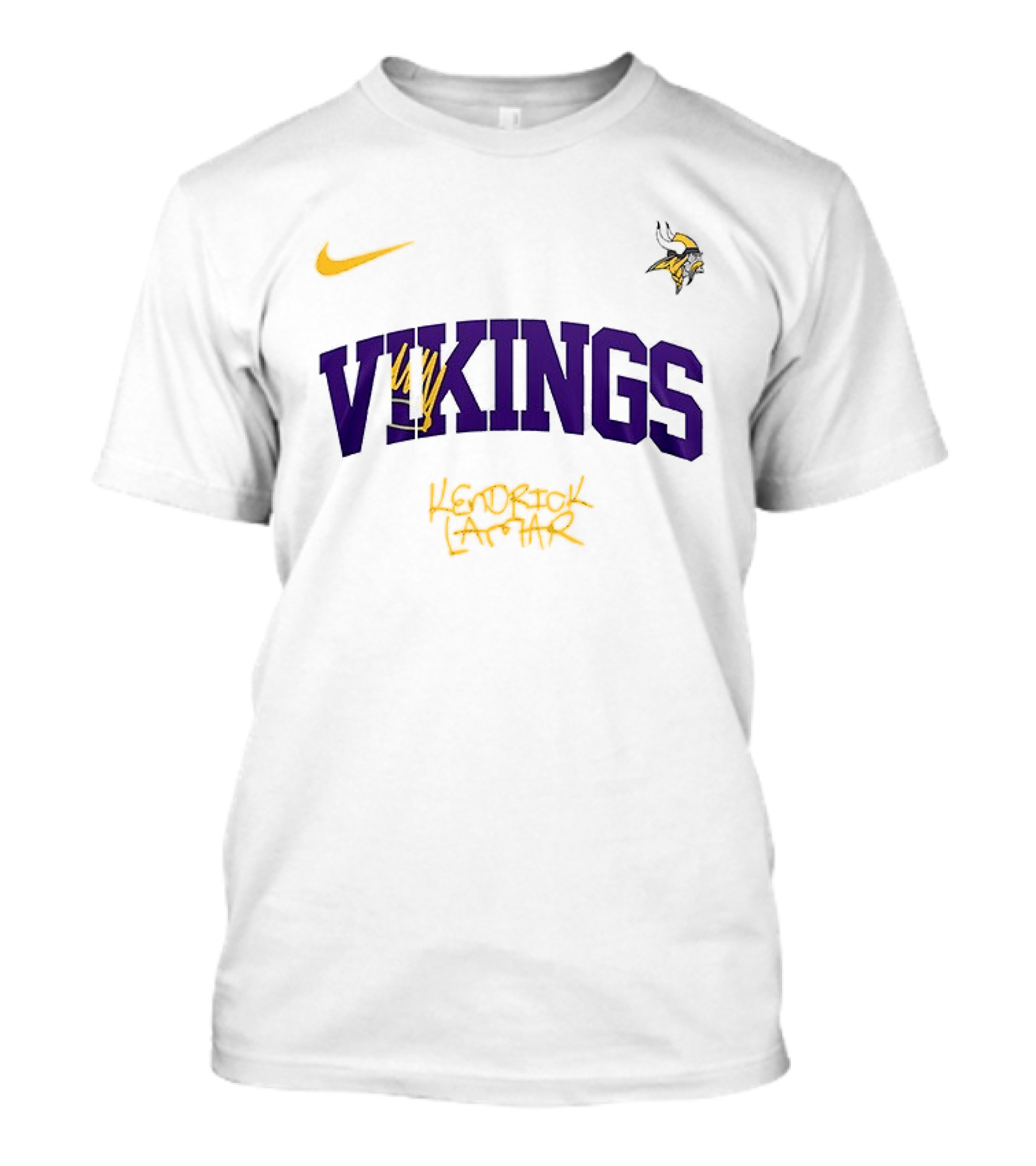 Nike Minnesota Vikings Kendrick Lamar King Kunta T-Shirt