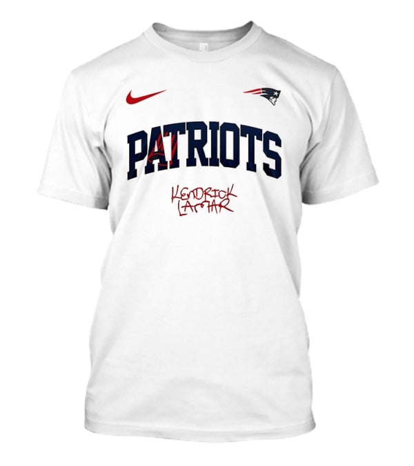 Nike New England Patriots Kendrick Lamar Collaboration T-Shirt