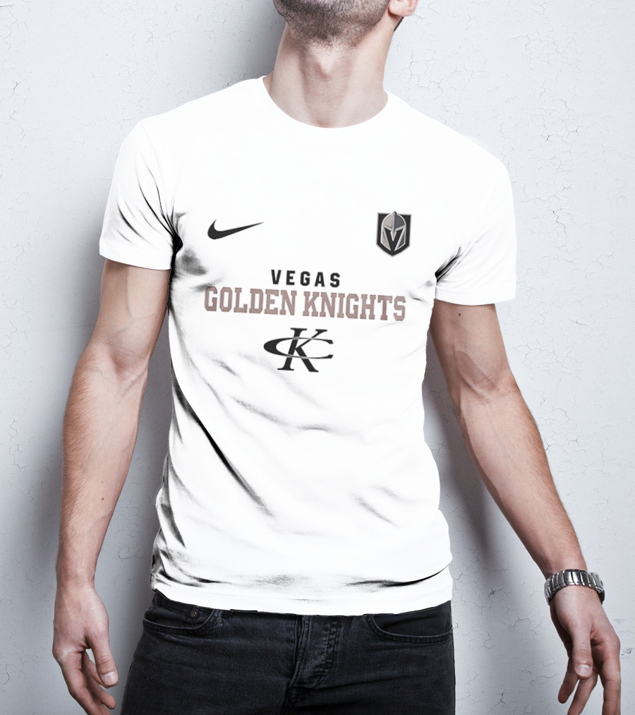 Nike Vegas Golden Knights Kenny Chesney KC No Shoes Nation T-Shirt