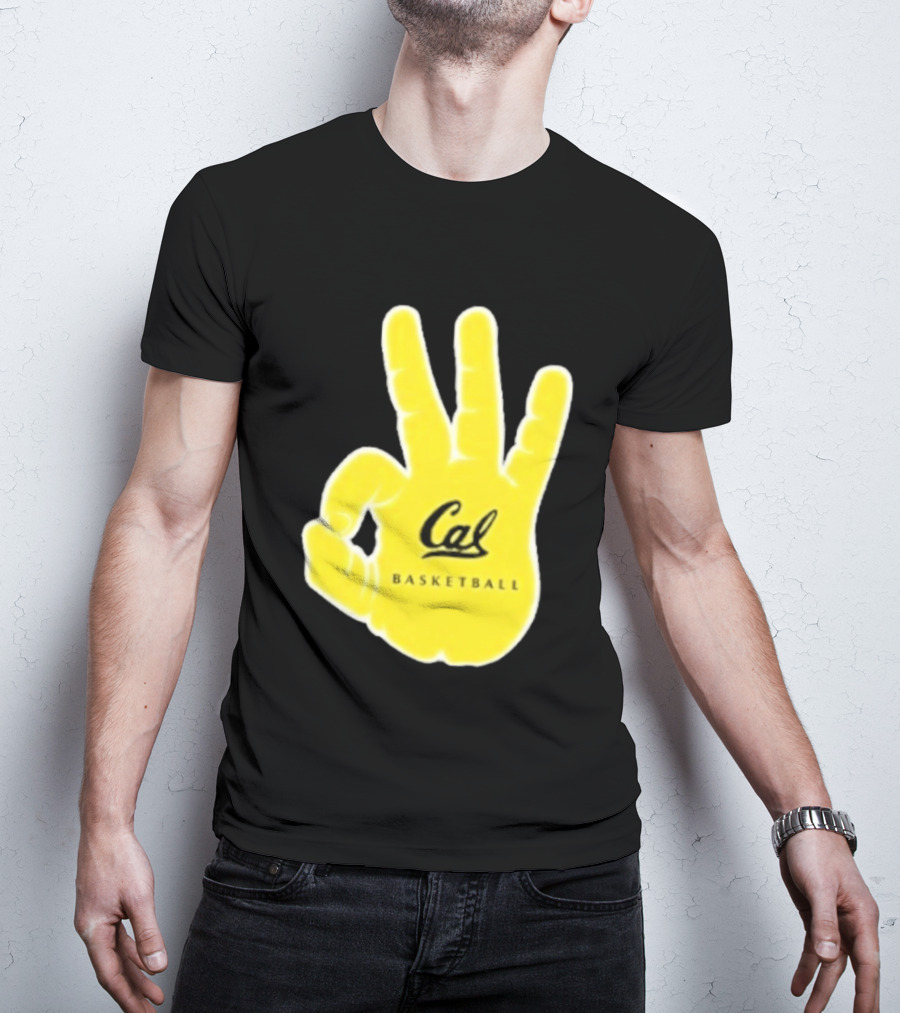 Cal Basketball Hand Sign California Golden Bears T-Shirt