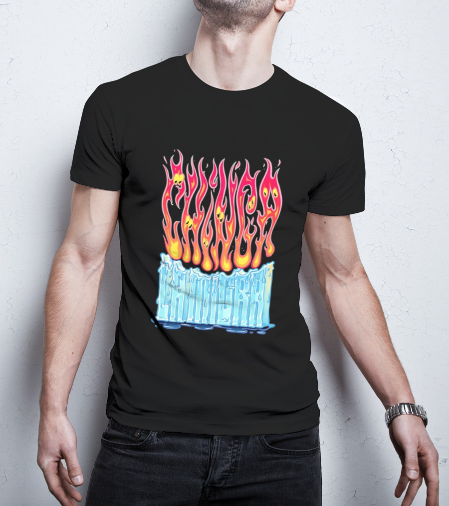 Chili Chimichanga Ice Fire Fusion Melting Pantera T-Shirt