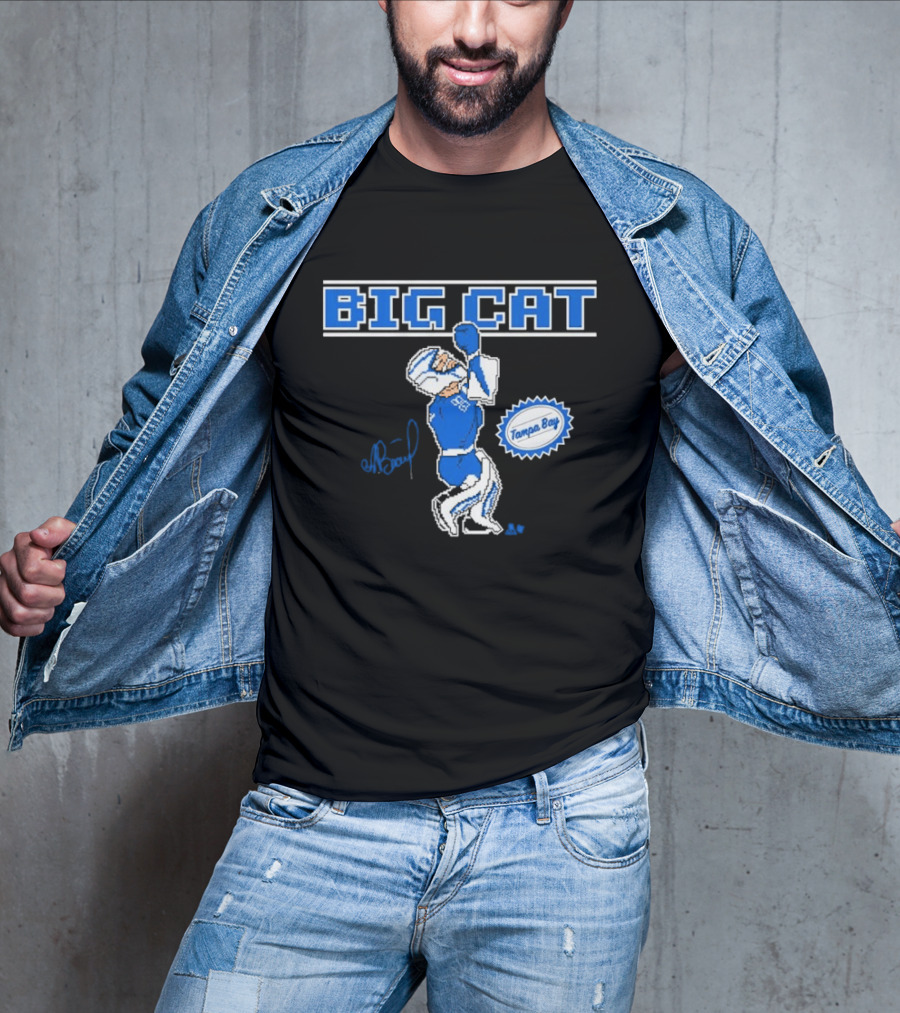 Andrei Vasilevskiy Big Cat Tampa Bay T-Shirt