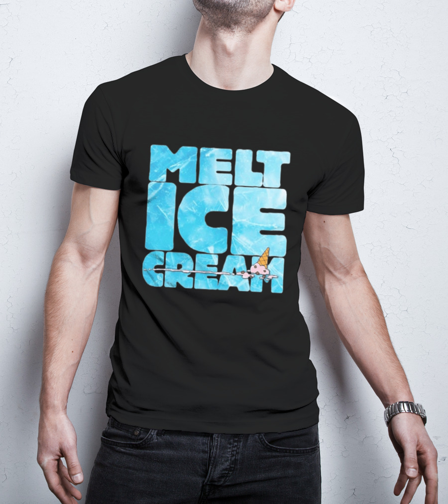 Ben & Jerry's Melt Ice Cream Frozen Treat Humor T-Shirt