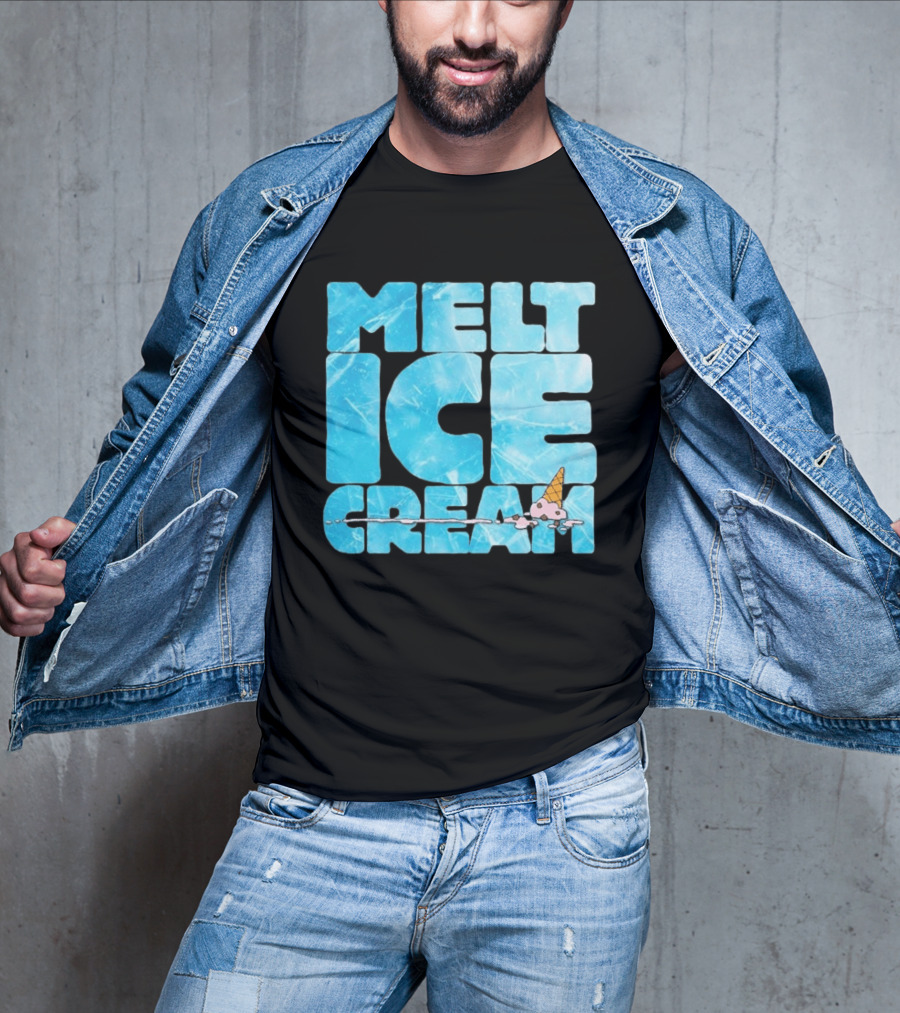 Ben & Jerry's Melt Ice Cream Frozen Treat Humor T-Shirt