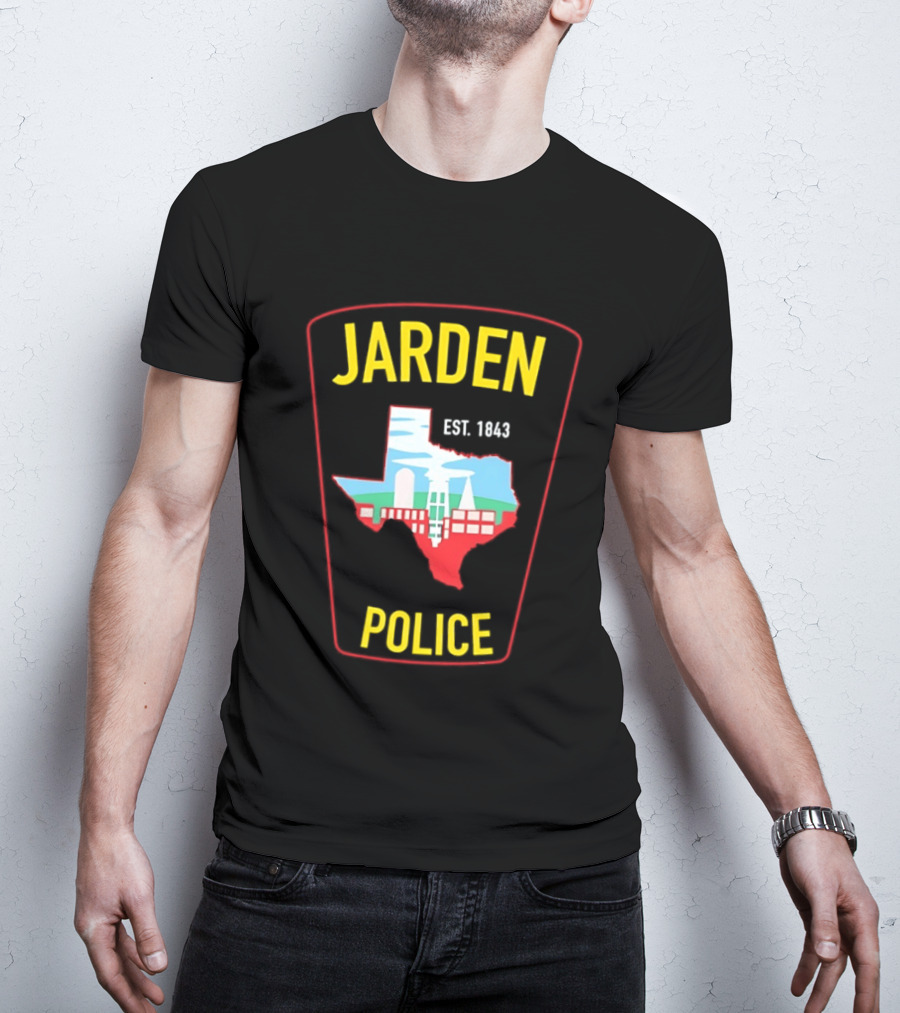 Jarden Police Est 1843 Texas T-Shirt