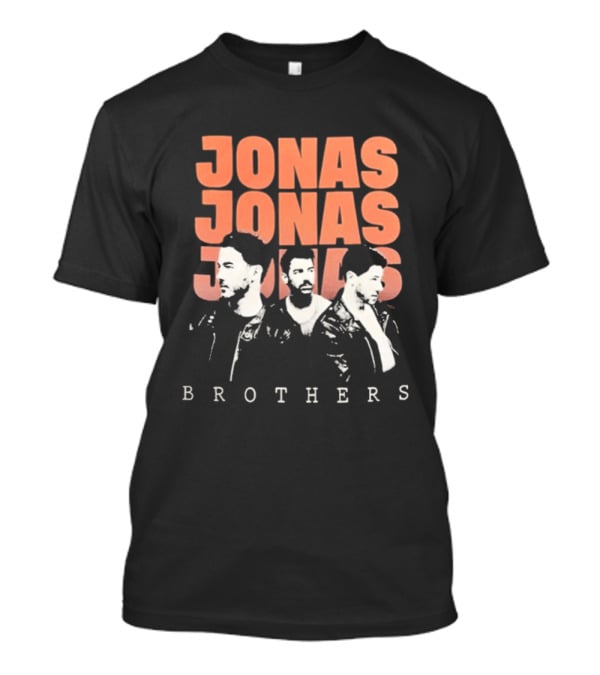 Jonas Brothers Repetitive Text Fan T-Shirt