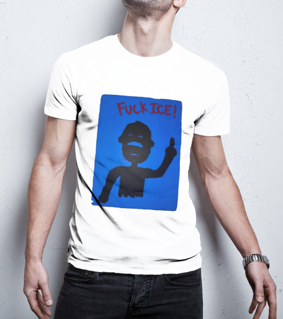 Kid Cudi Protest Message Blue T-Shirt