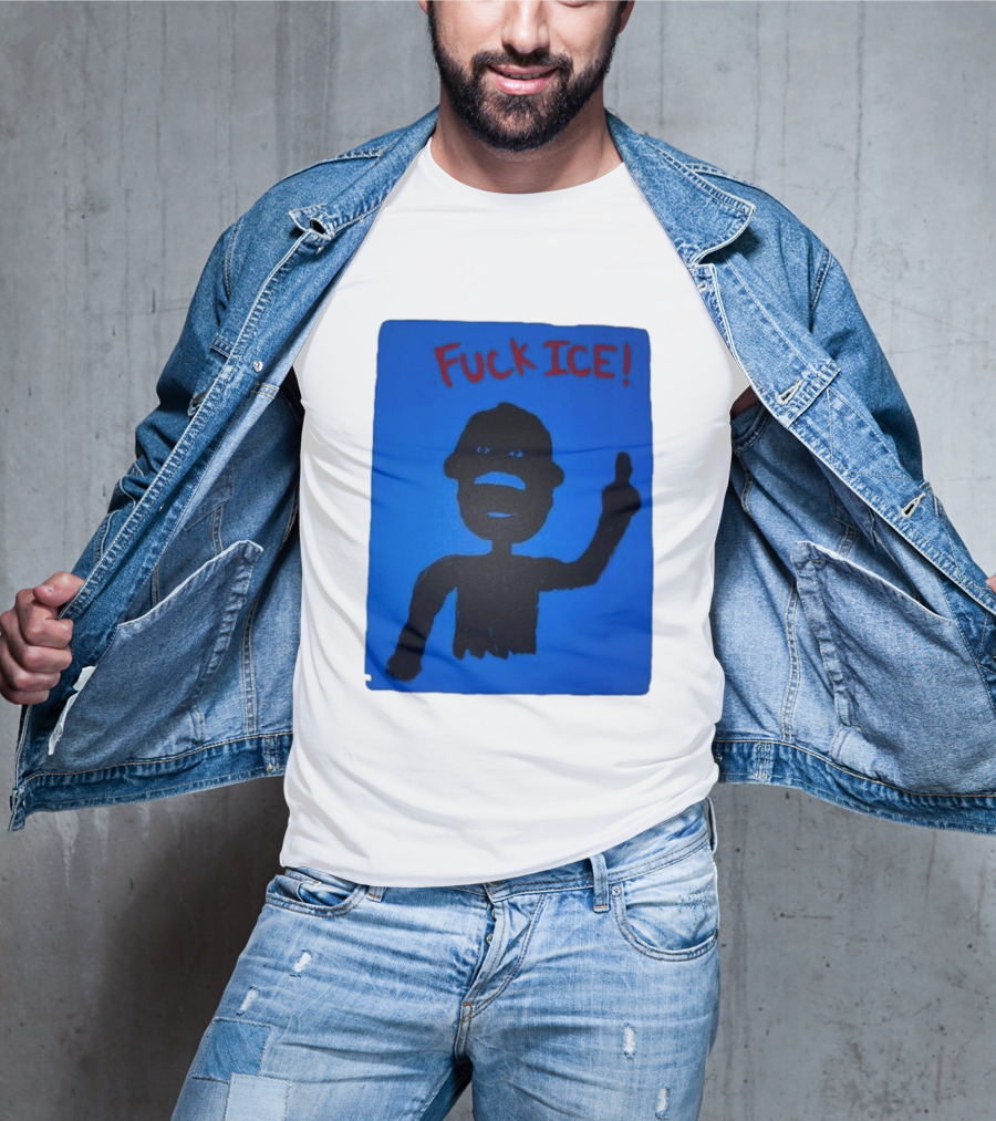 Kid Cudi Protest Message Blue T-Shirt