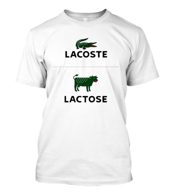 Lactose 2026 Alligator To Cow Playful Twist T-Shirt
