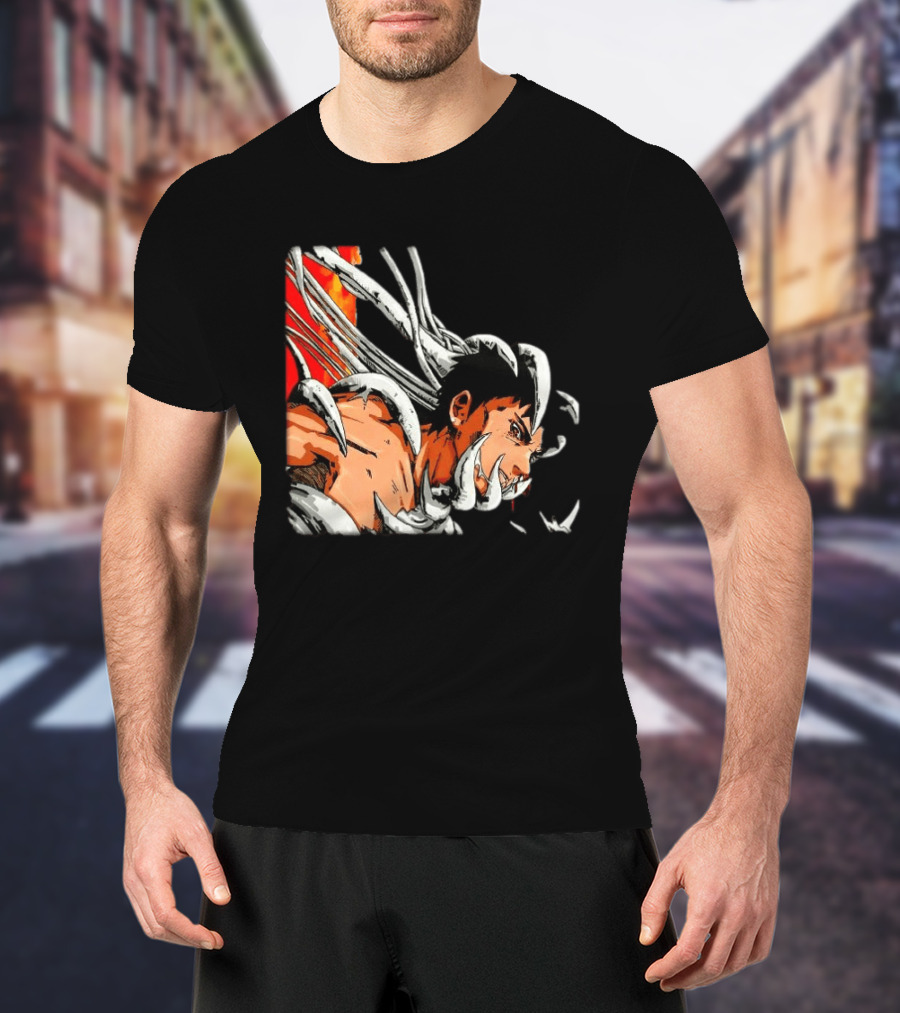 Obito Battle Mode Fourth Great Ninja War Scene Naruto Anime T-Shirt