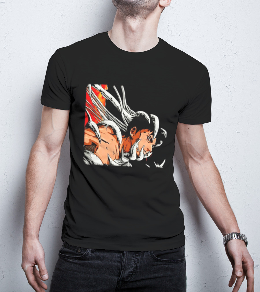 Obito Battle Mode Fourth Great Ninja War Scene Naruto Anime T-Shirt