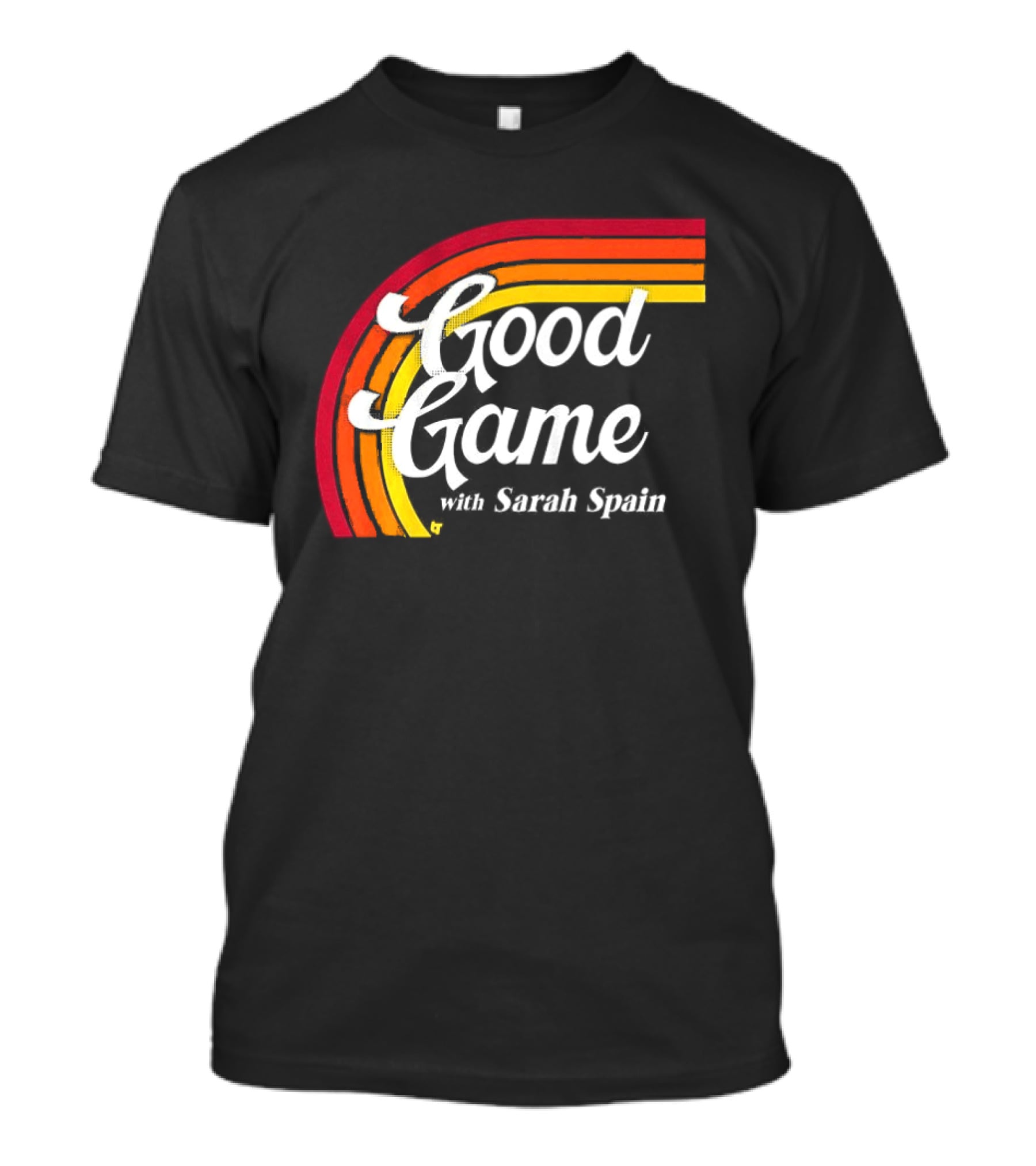 Good Game With Sarah Spain Vintage Rainbow T-Shirt