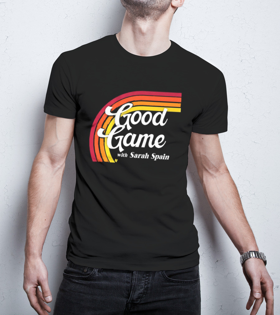 Good Game With Sarah Spain Vintage Rainbow T-Shirt