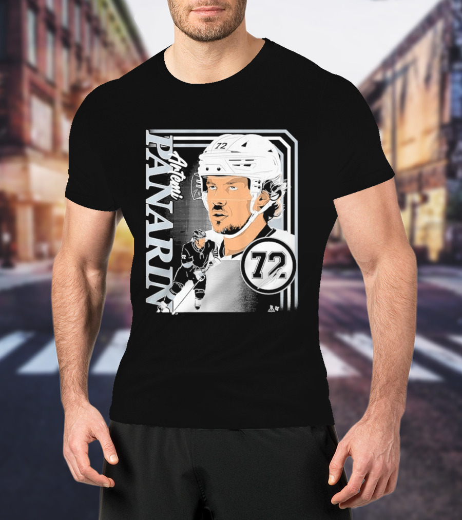 Artemi Panarin 72 LA Hockey Frame T-Shirt