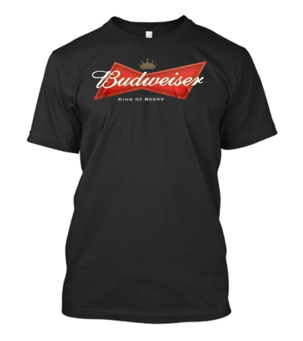 Budweiser Anniversary 150 Years King Of Beers Red Bowtie T-Shirt
