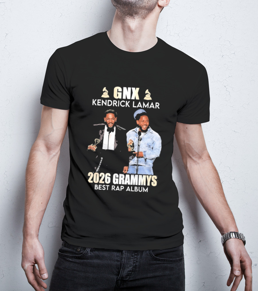 Kendrick Lamar GNX 2026 Grammys Best Rap Album T-Shirt