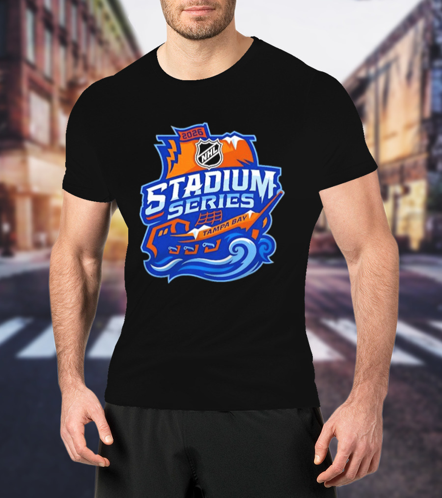 2026 NHL Stadium Series Tampa Bay Lightning T-Shirt