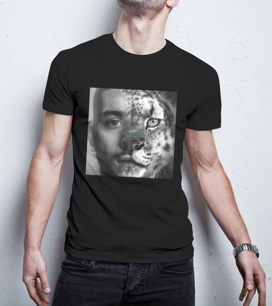 Zayn Konnakol Half Human Half Leopard Face T-Shirt