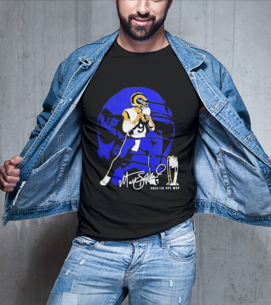 Matthew Stafford LA Rams 2025 26 NFL MVP T-Shirt