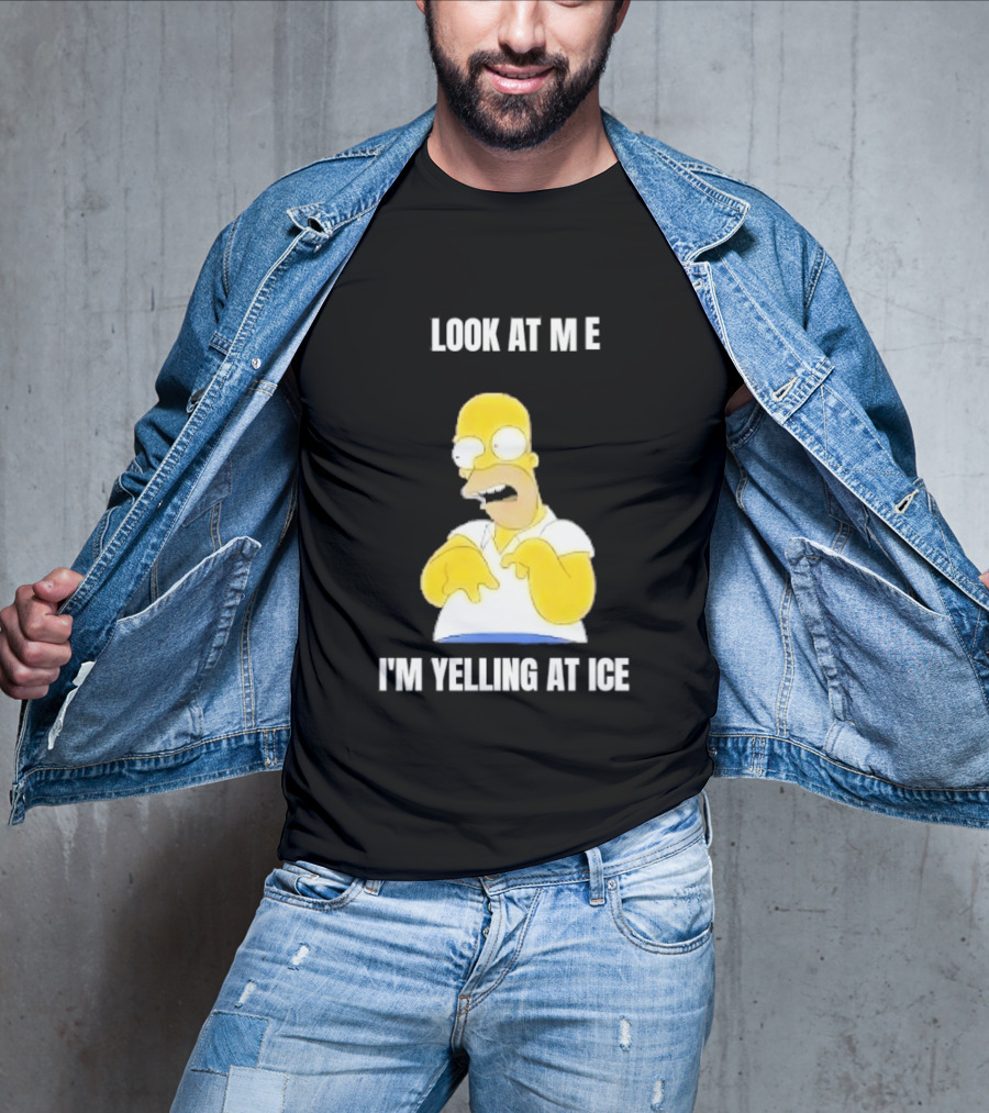 Homer Simpson Look At Me I'm Yelling At Ice T-Shirt