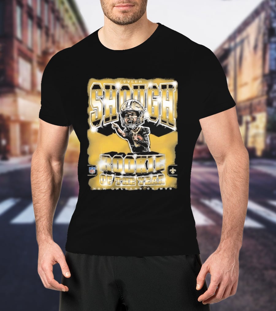 Tyler Shough New Orleans Saints Rookie Of The Year NFL T-Shirt