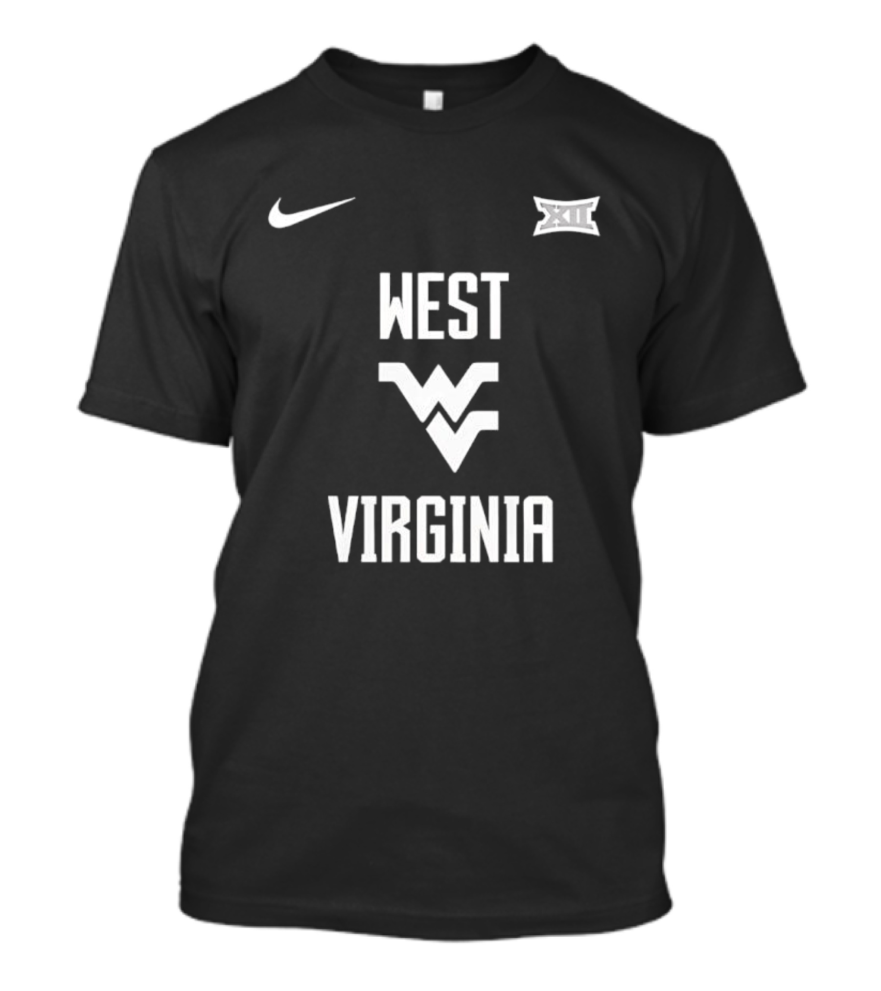 West Virginia Mountaineers Nike Big 12 Basketball T-Shirt