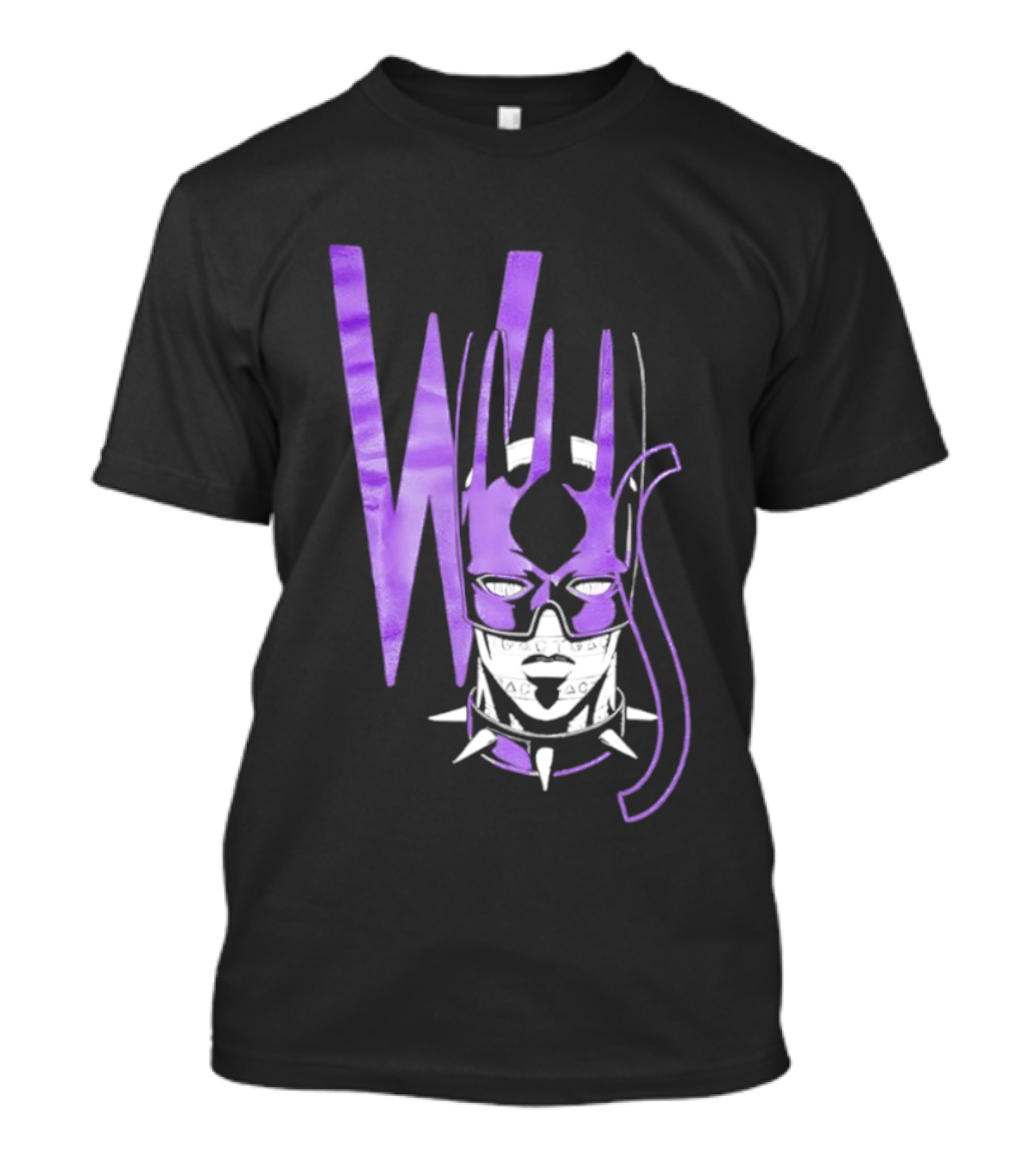 WS Whitesnake JoJo Bizarre Adventure Purple Anime Stand T-Shirt