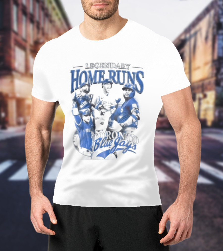 Toronto Blue Jays Legendary Home Runs 2026 Collection T-Shirt