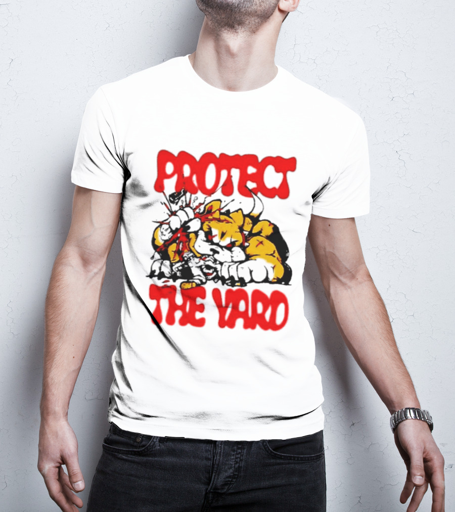 Protect The Yard Aggressive Dog Fighting T-Shirt